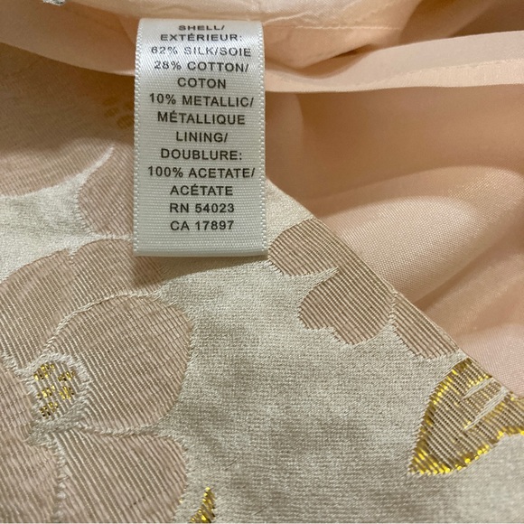 Banana Republic Pencil Skirt With Sequined Floral Embroidery - Size 0 - Picture 7 of 11